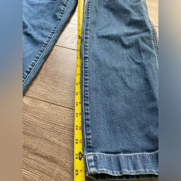 GAP ankle length carpenter high rise carpenter jeans slight acid wash - Picture 14 of 15